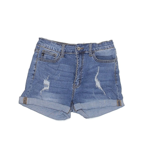 KanCan Pants - KanCan Denim Blue Women's Shorts